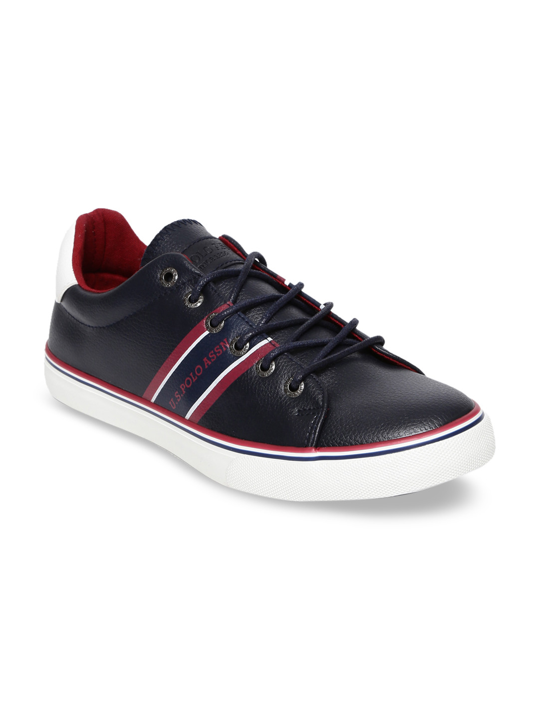 polo boots navy blue