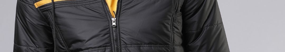 Buy HIGHLANDER Men Black Solid Padded Jacket - Jackets for Men 11177246 ...