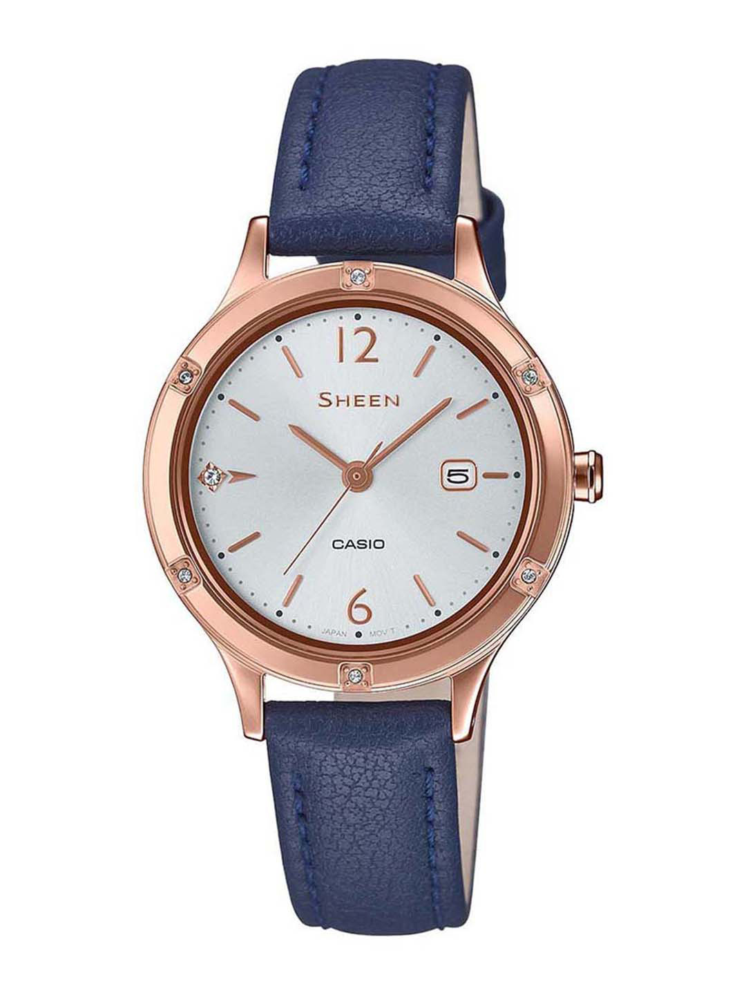 Buy Casio Sheen Women Silver Analogue Watch SH208 SHE 4533PGL 7BUDF