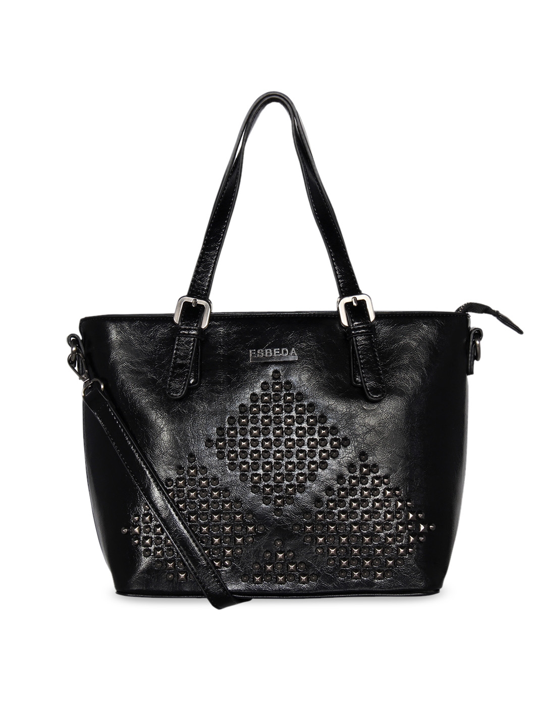 Buy ESBEDA Black Embellished Shoulder Bag - Handbags for Women 11177058 ...