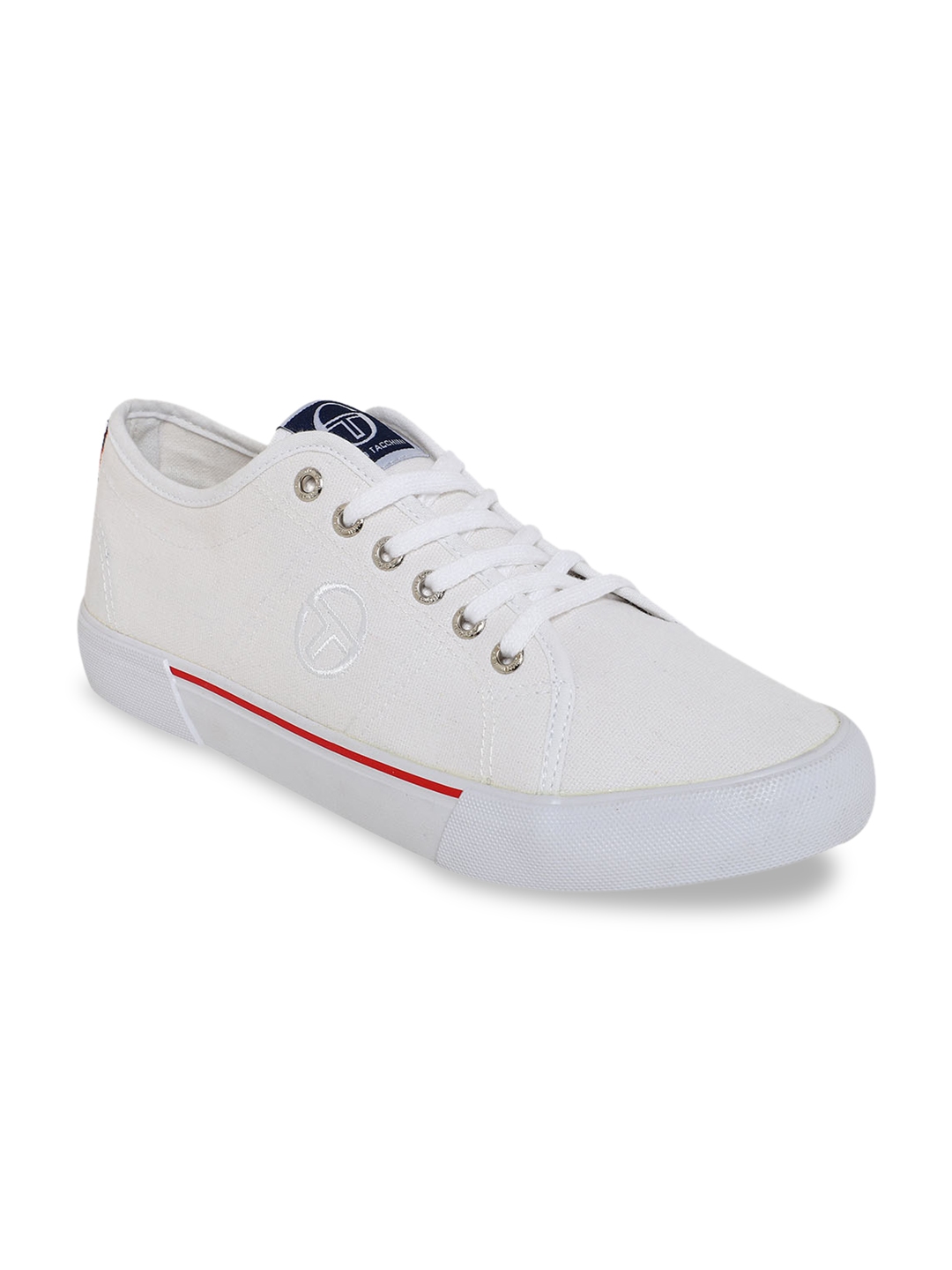 Buy Sergio Tacchini Men White Solid Sneakers - Casual Shoes for Men ...
