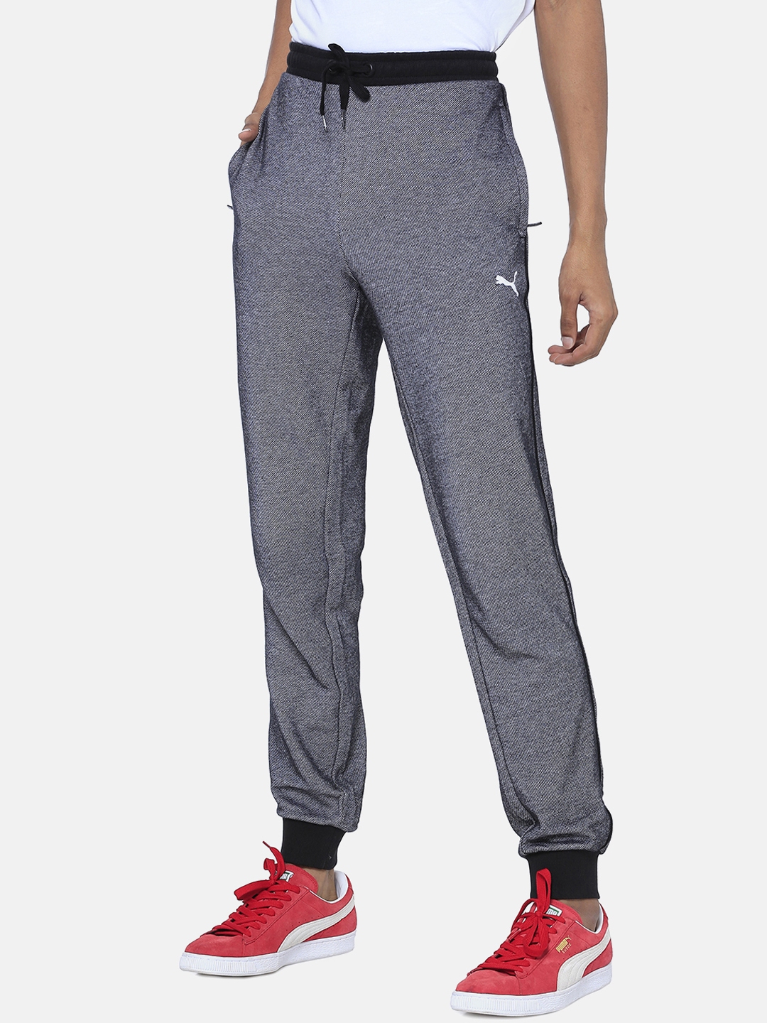 off white joggers black