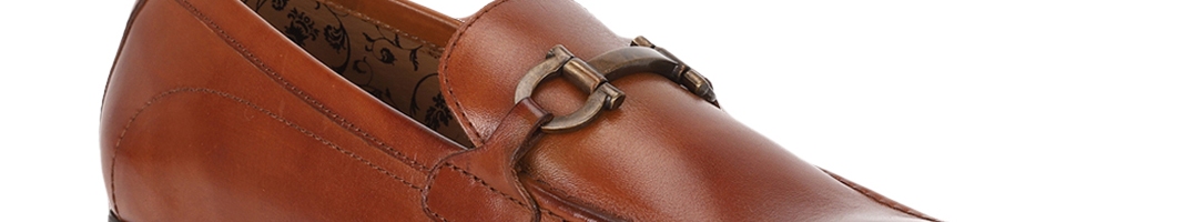 Buy Van Heusen Men Brown Leather Loafers - Casual Shoes for Men ...