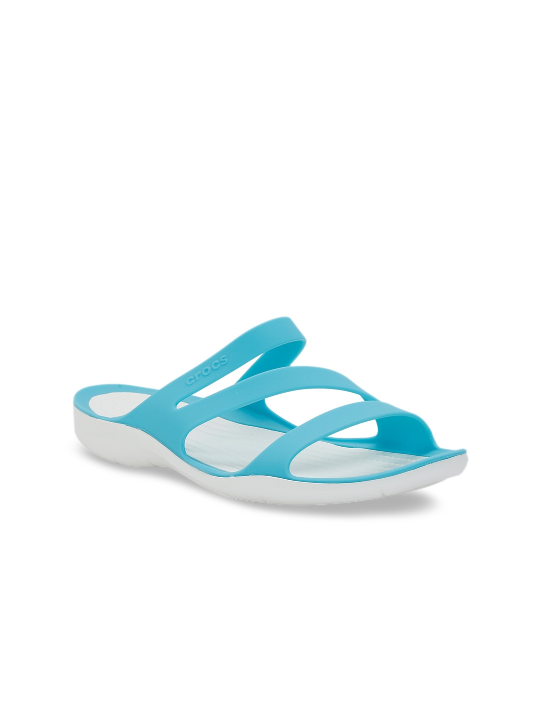 crocs flats open toe