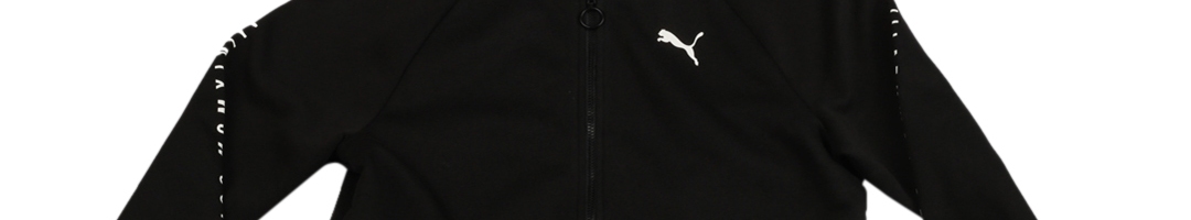 Buy Puma Girls Black Solid Sporty Jacket - Jackets for Girls 11213878 ...