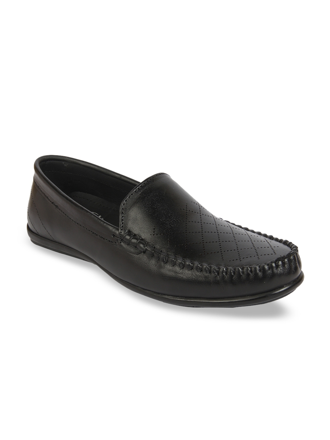 Buy Vardhra Men Black Loafers - Casual Shoes for Men 11220028 | Myntra