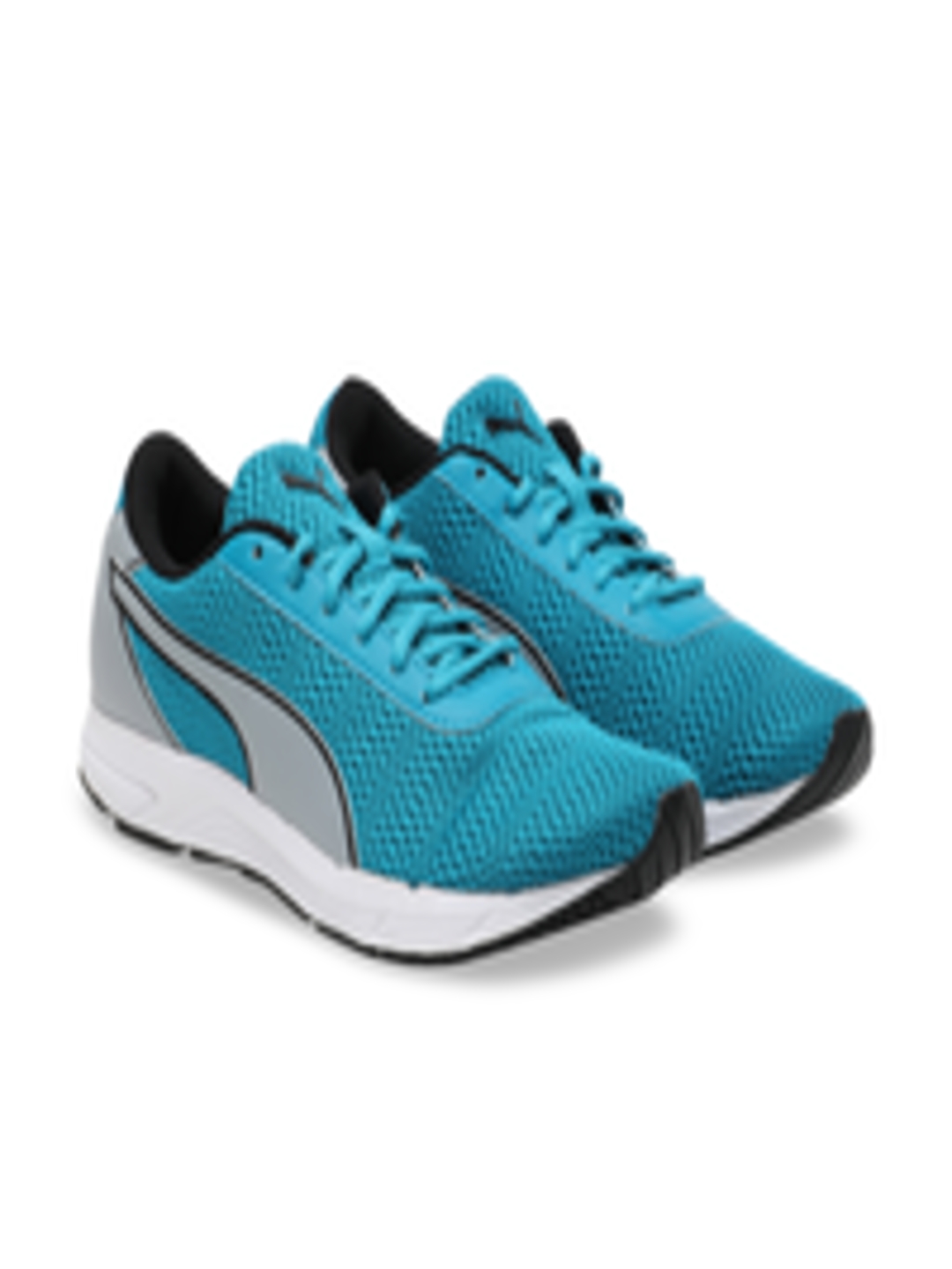 Buy Puma Women Blue Metal Knit Caribbean Sea Running Shoes - Sports ...
