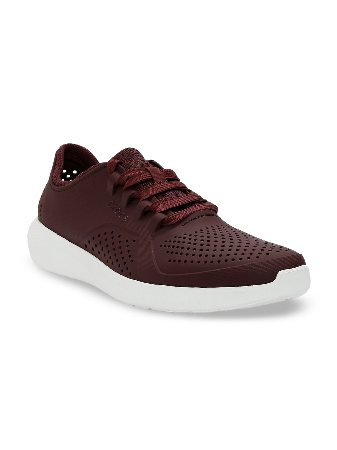 Crocs Lite Ride Red Color Buy Crocs Literide Men Red Perforated Sneakers - Casual Shoes for Men ...