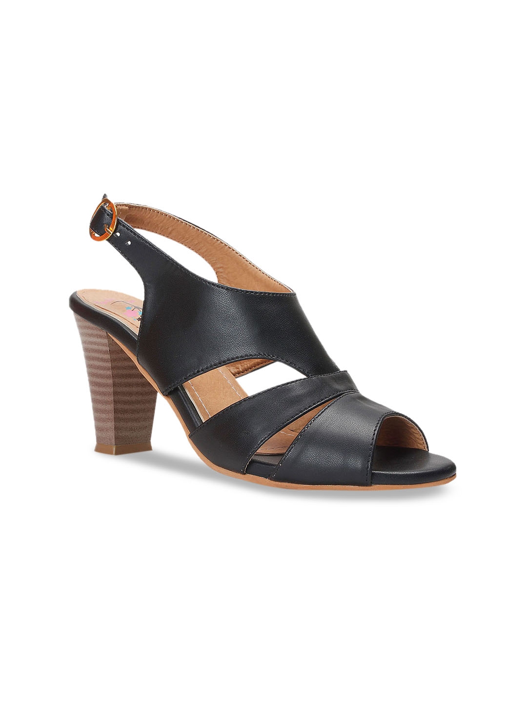 black peep toe heels size 11