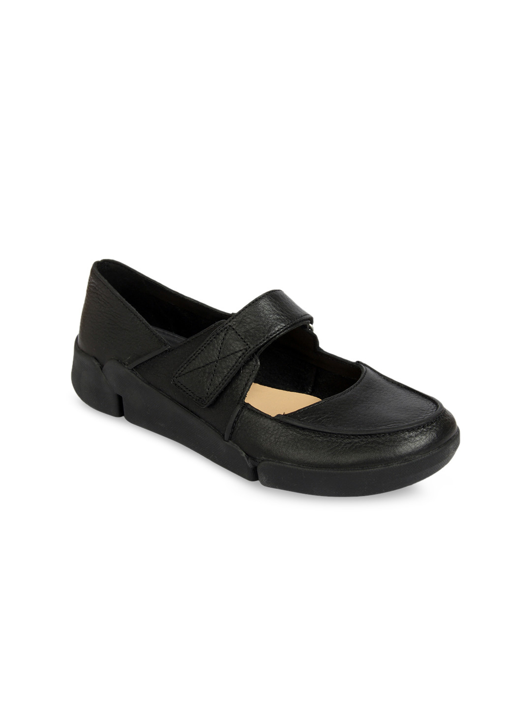 clarks womens slip on trainers