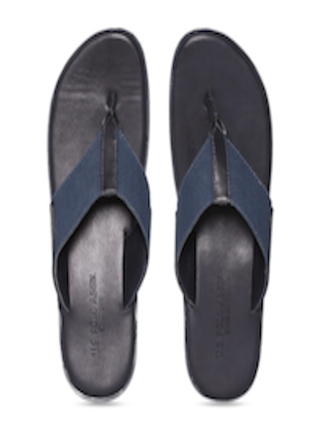 Buy U.S. Polo Assn. Men Navy Blue Comfort Sandals - Sandals for Men ...