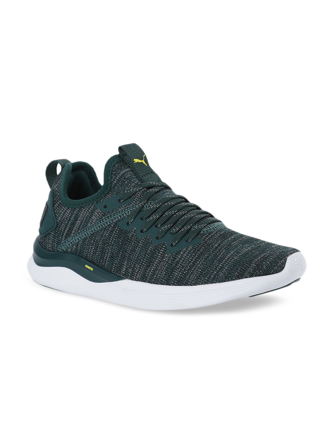 puma ignite evoknit flash green