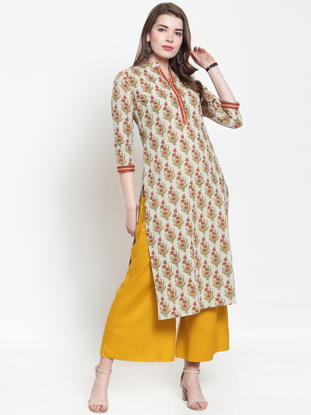 party wear kurta set on myntra