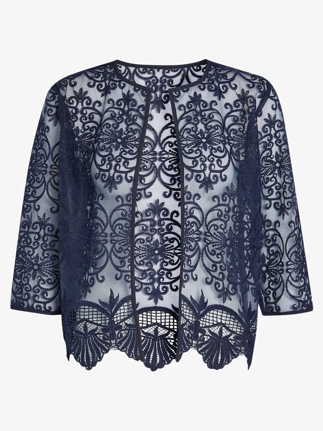 Buy NEXT Navy Blue Self Pattern Shrug Shrug for Women 8849289 Myntra