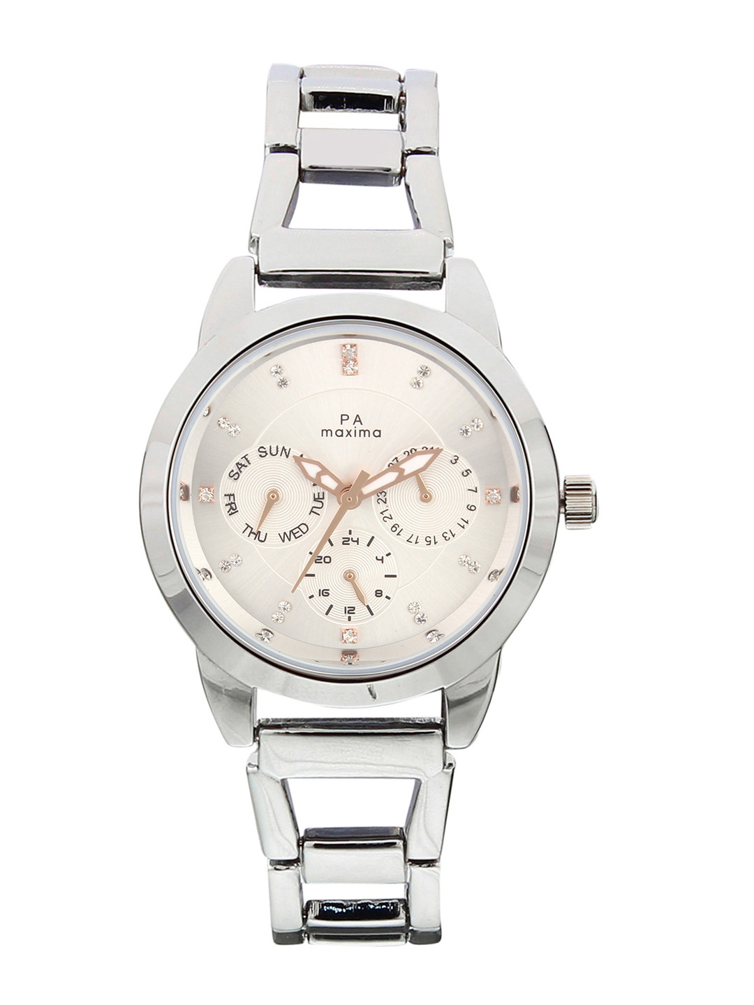 Buy Maxima Women Silver Toned Analogue Watch O 52911BMLI Watches for