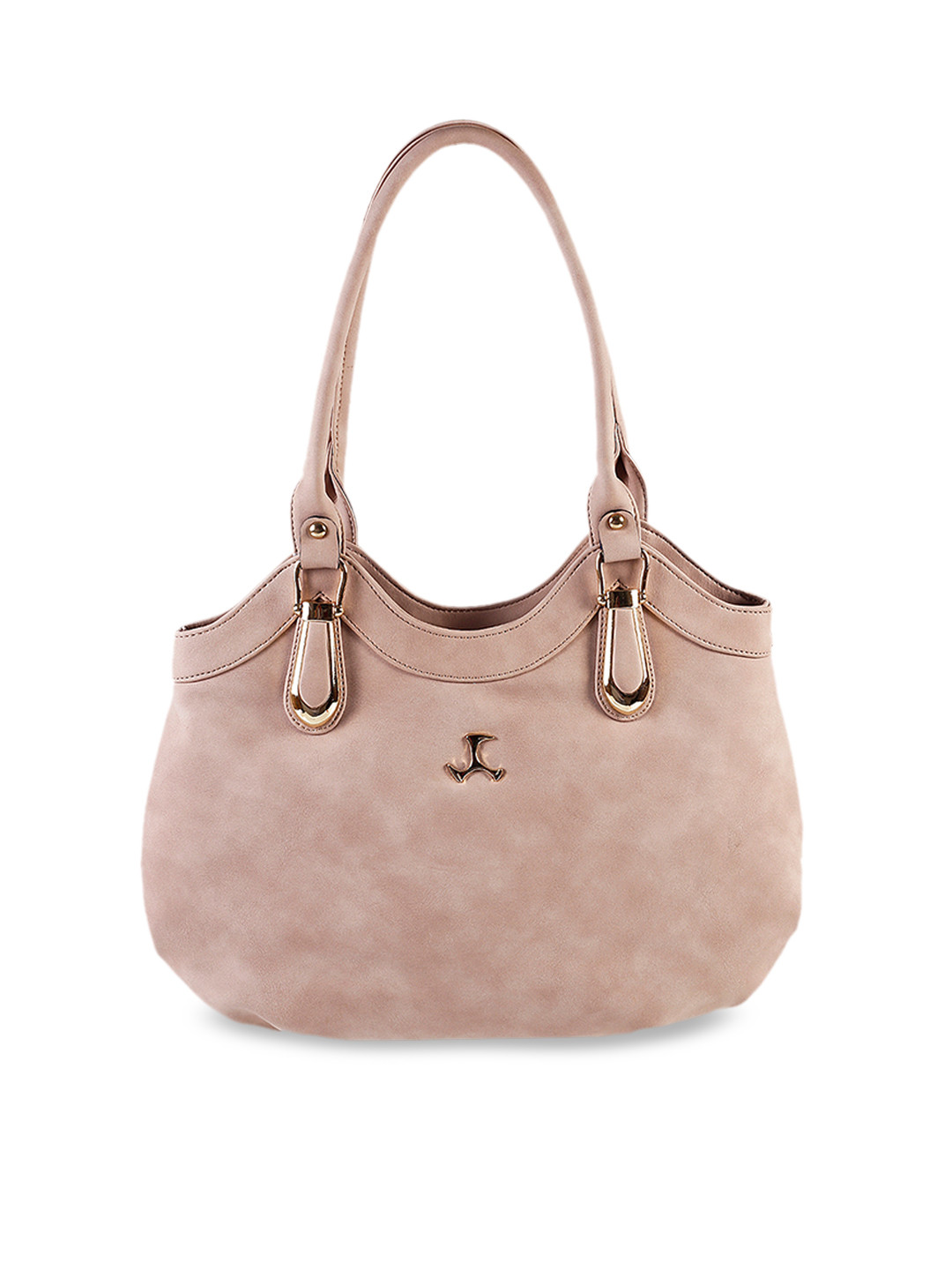 Buy Mochi Women Beige Solid Shoulder Bag Handbags for Women 8932047