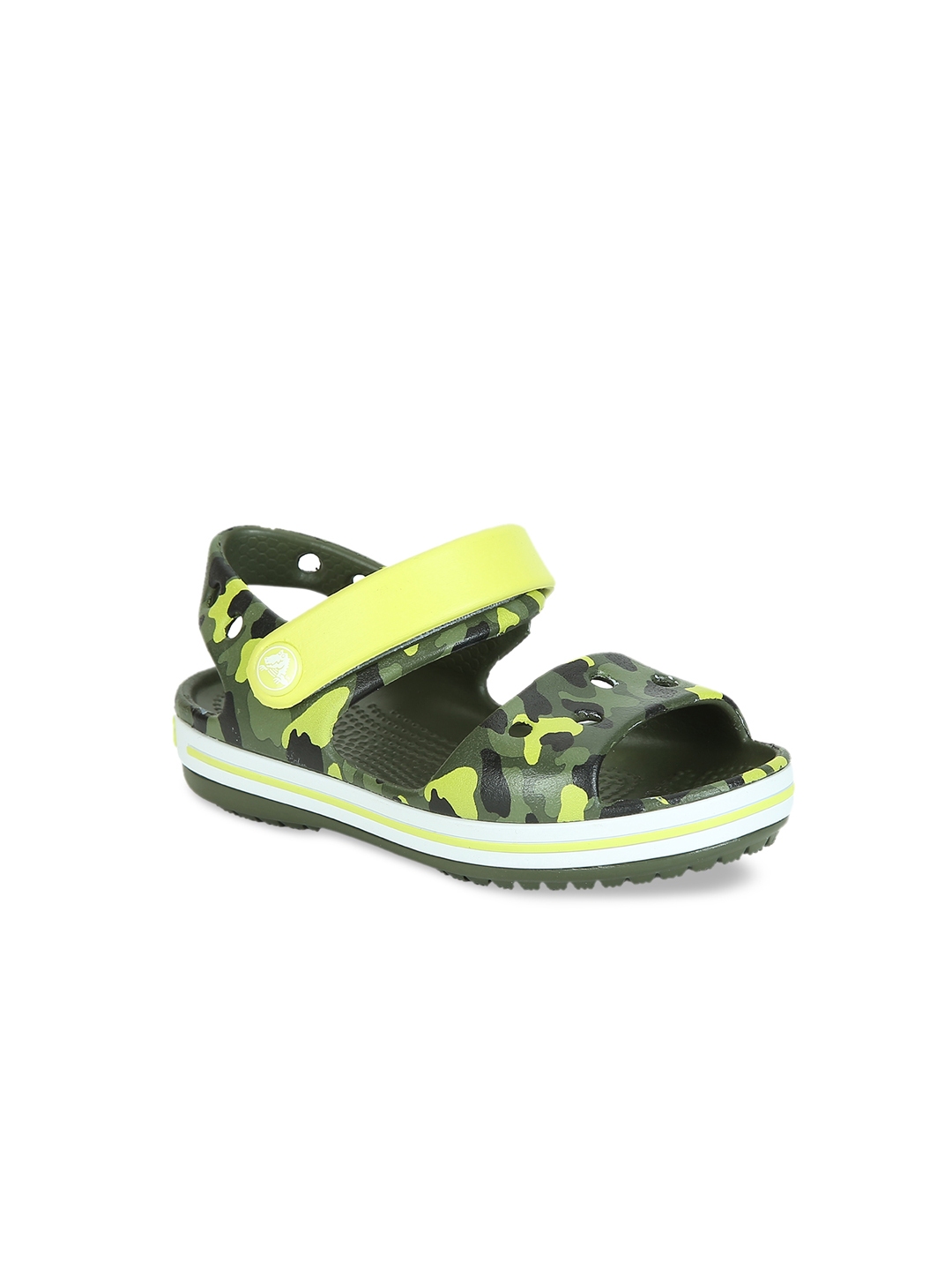 olive green mens crocs