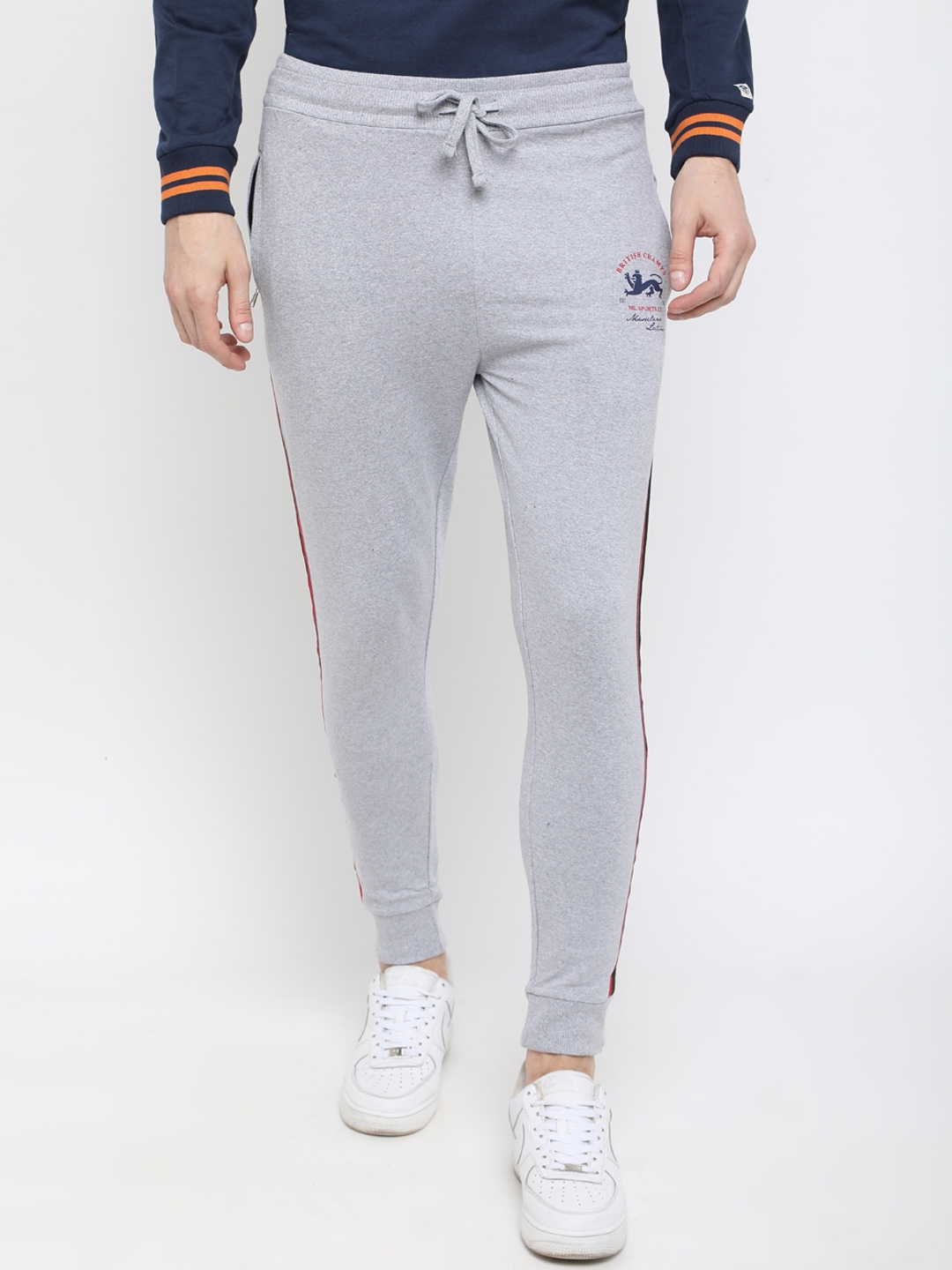 slim fit joggers grey