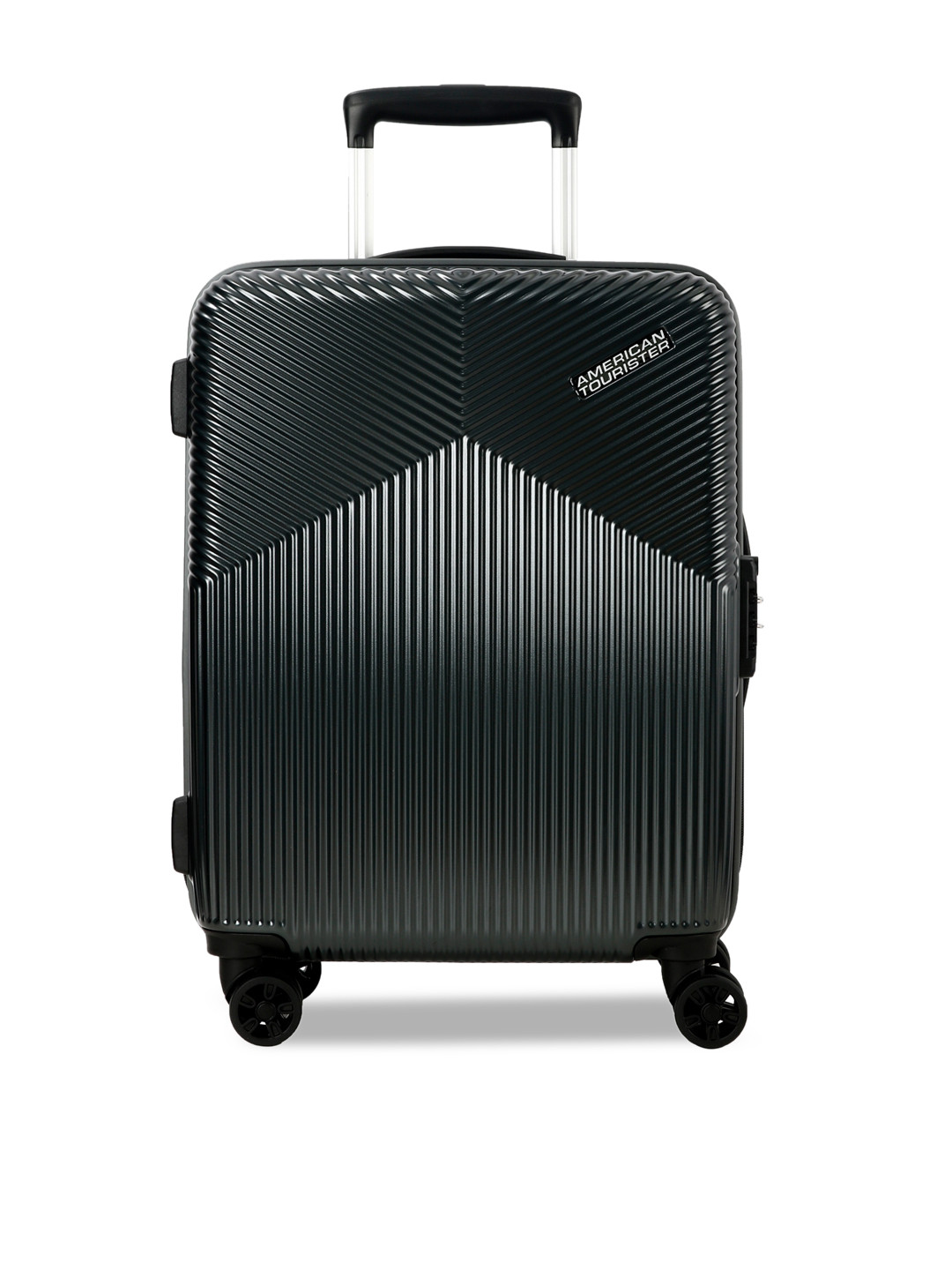 Buy AMERICAN TOURISTER Unisex Black ARMADA SPINNER Cabin Trolley Bag