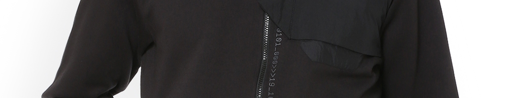 Buy Puma Men Black Solid Sporty Track Jacket - Jackets for Men 9268321 ...