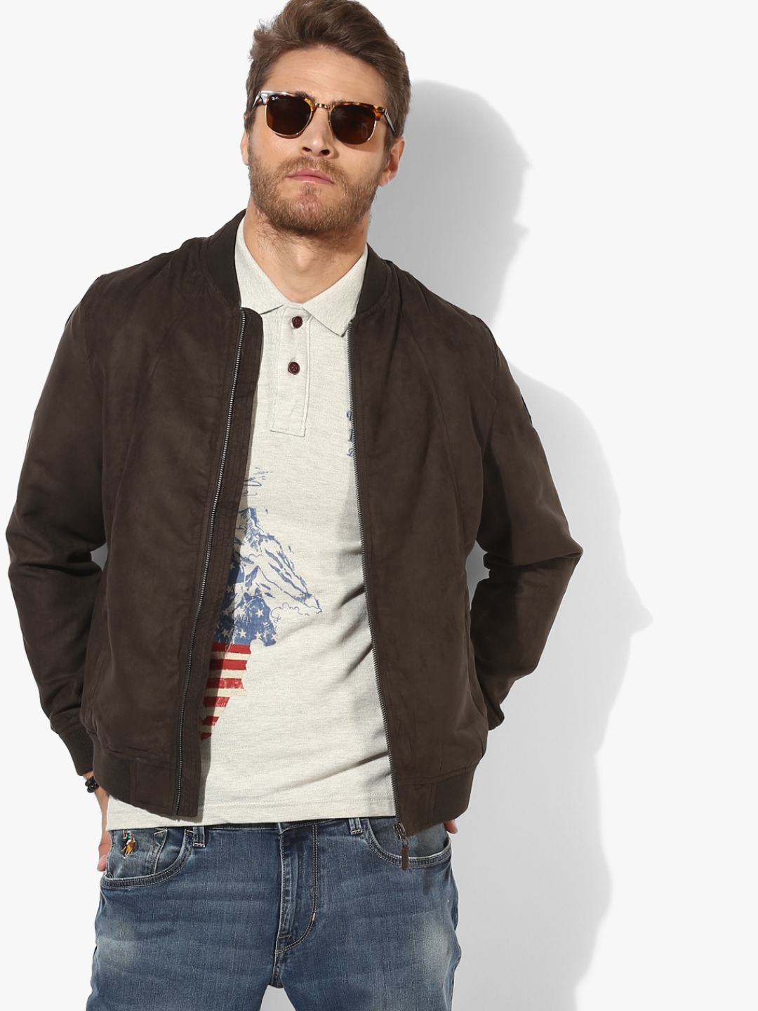 mens jackets on myntra