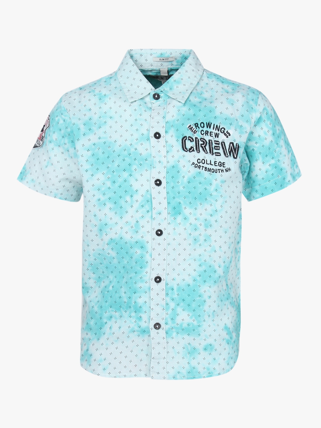 aqua color tshirt