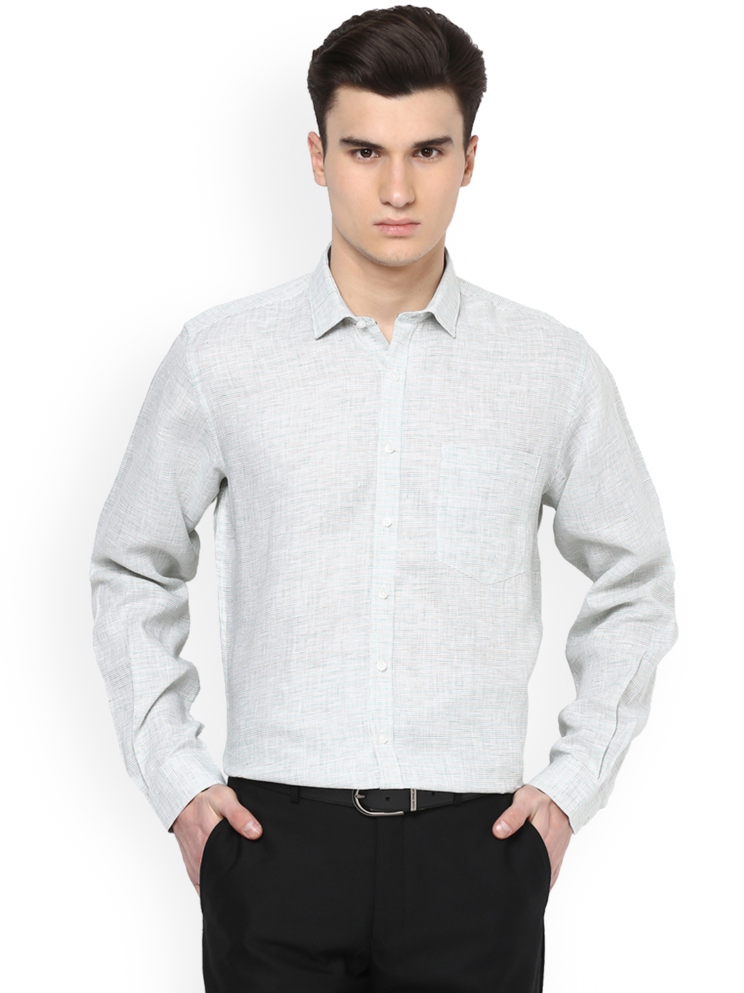 linen shirts van heusen