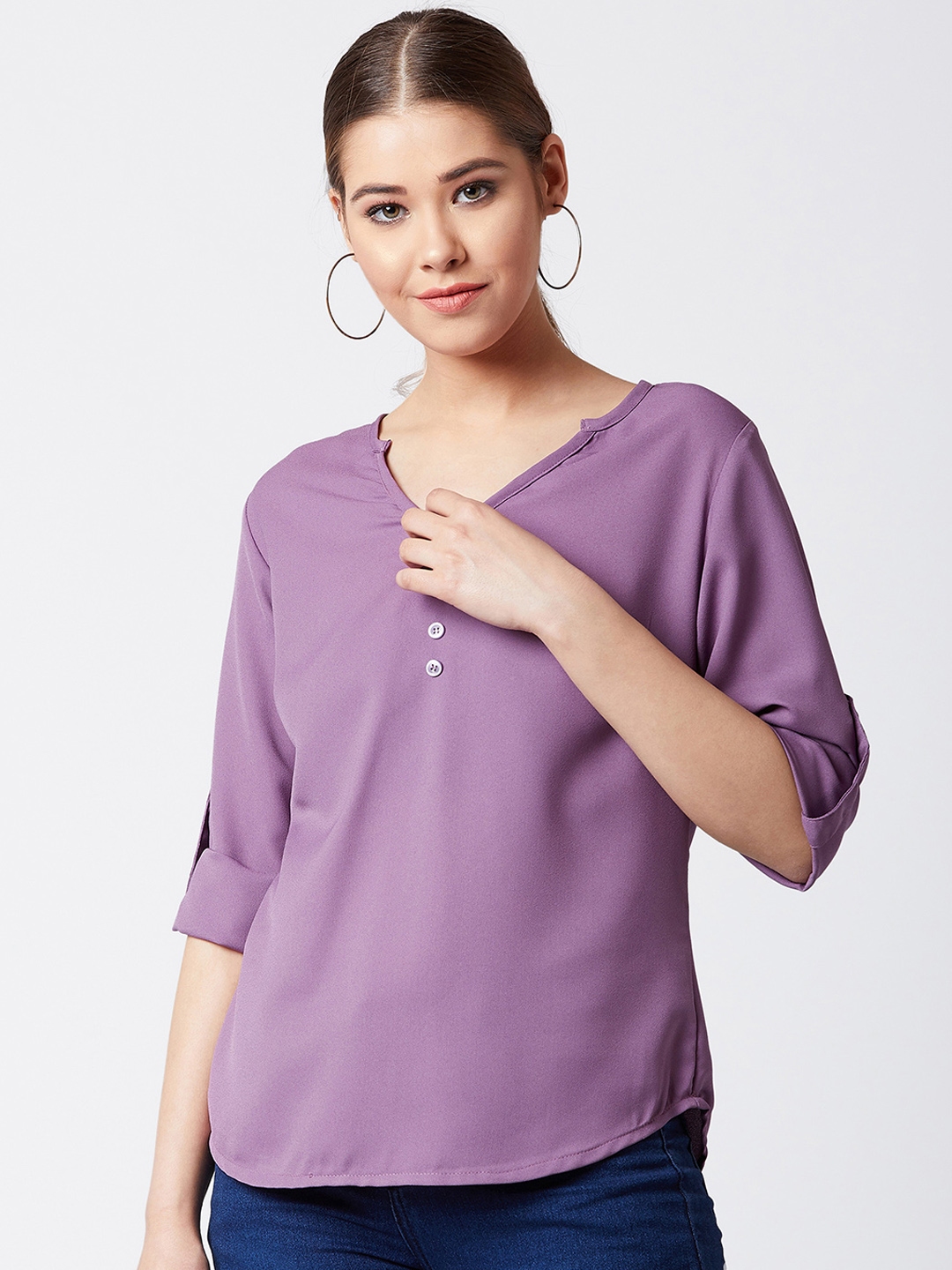 mauve pink tops