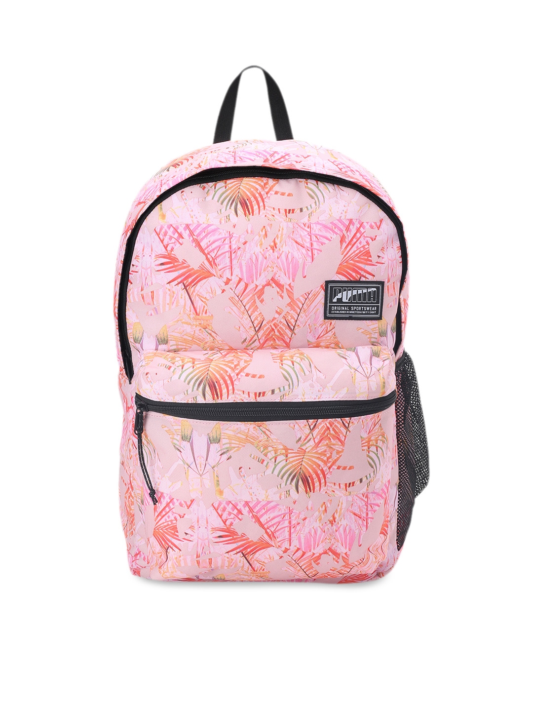 Buy Puma Unisex Pink Graphic Backpack - Backpacks for Unisex 9672481 ...