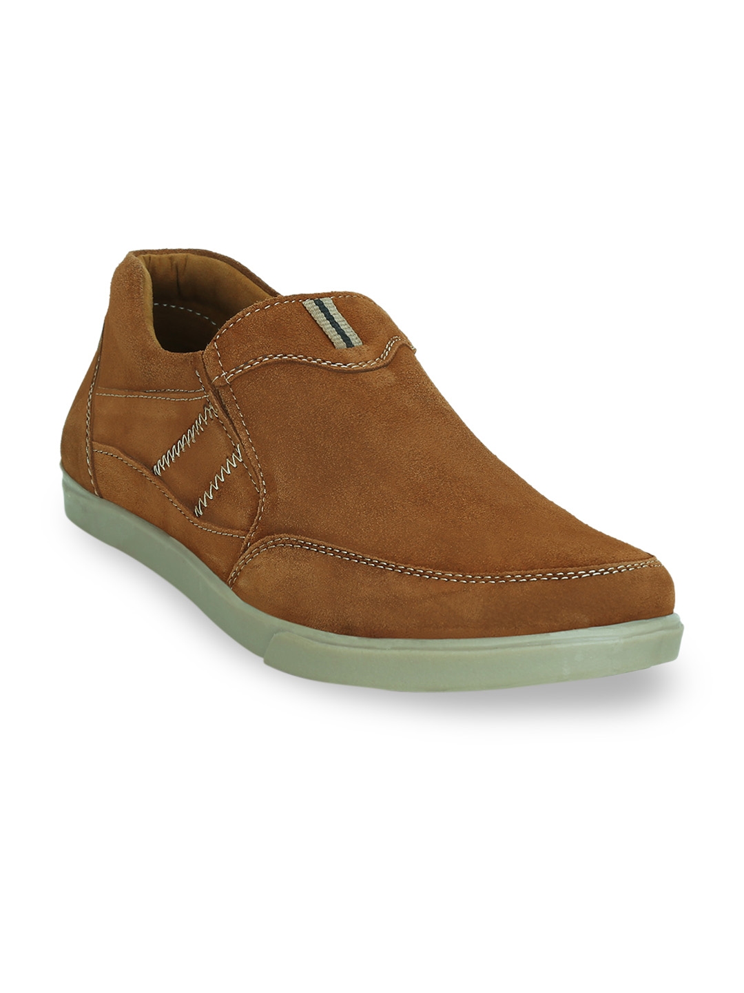 tan slip on trainers