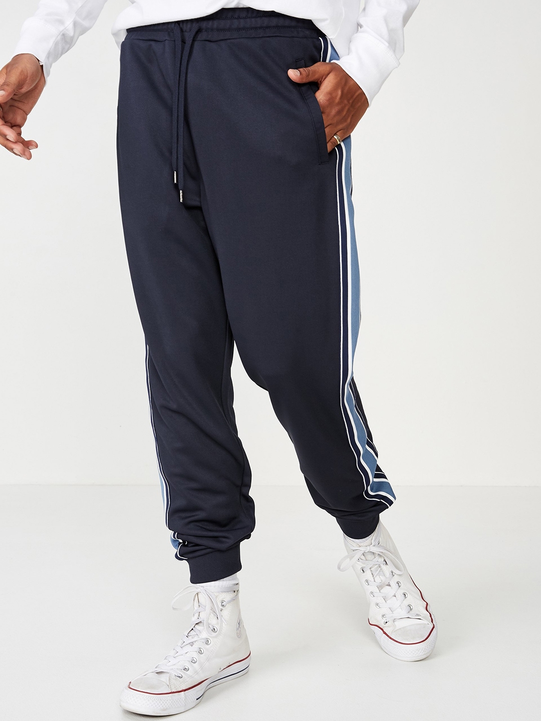 steel blue joggers