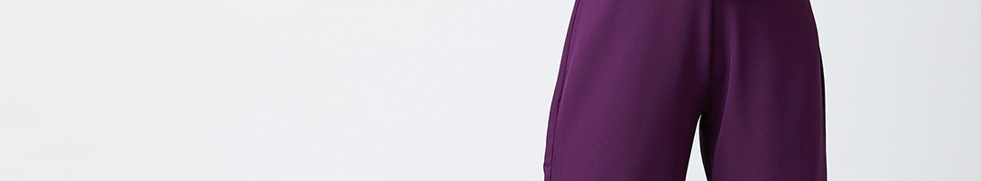 Buy U&F Women Purple Solid Basic Jumpsuit - Jumpsuit for Women 9742197 ...