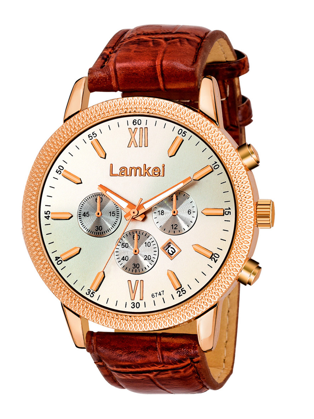 Buy Lamkei Men Silver Toned Analogue Watch LAM 1055 Watches for Men 9768223 Myntra