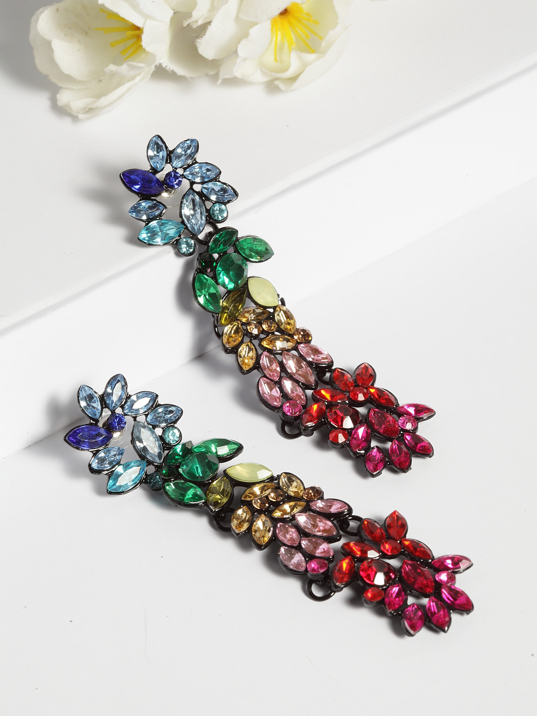 Buy AVANT GARDE PARIS Rhodium Plated & Chandelier Contemporary Drop