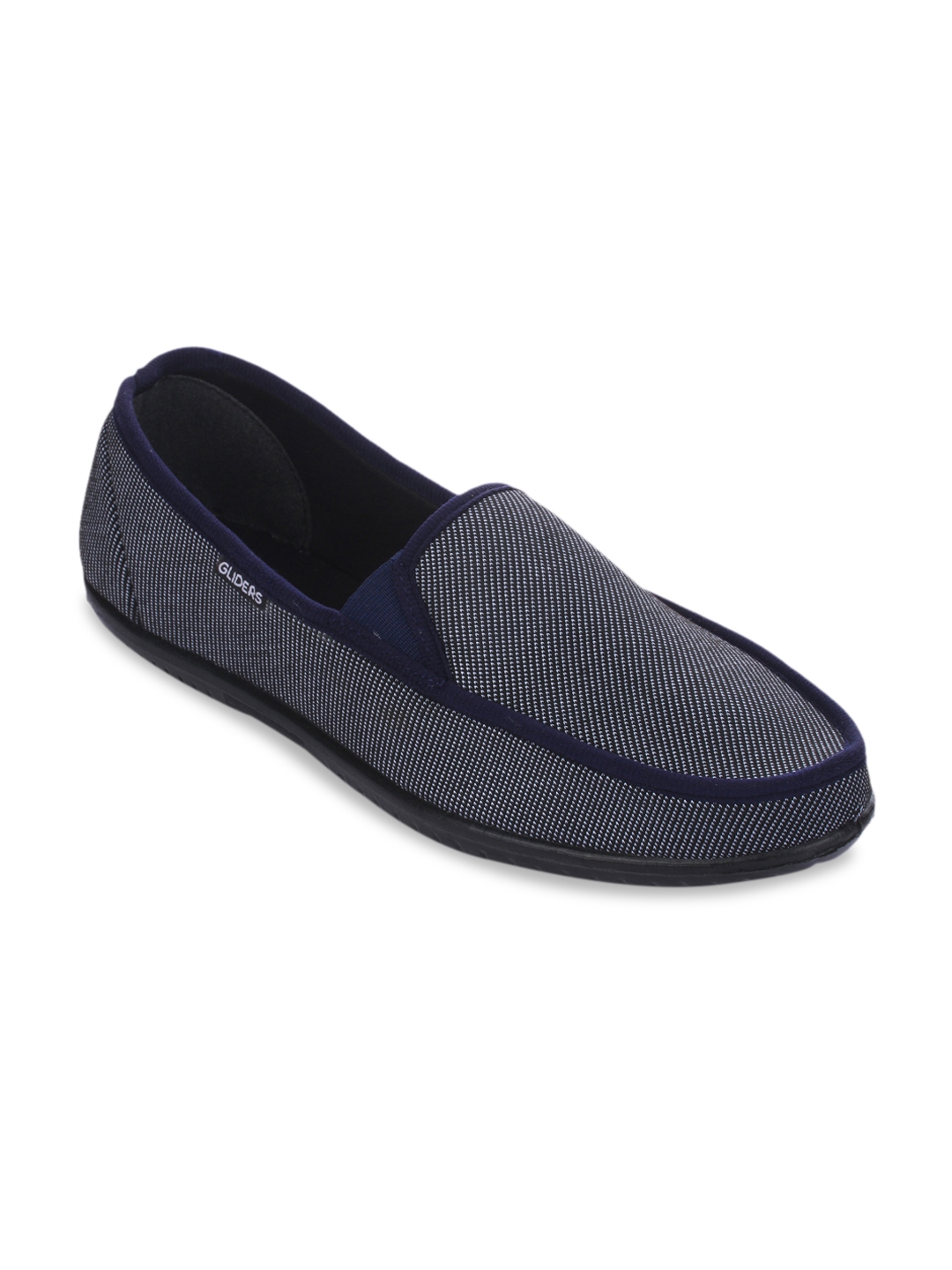 Buy Gliders Men Navy Blue Slip On Sneakers - Casual Shoes for Men ...