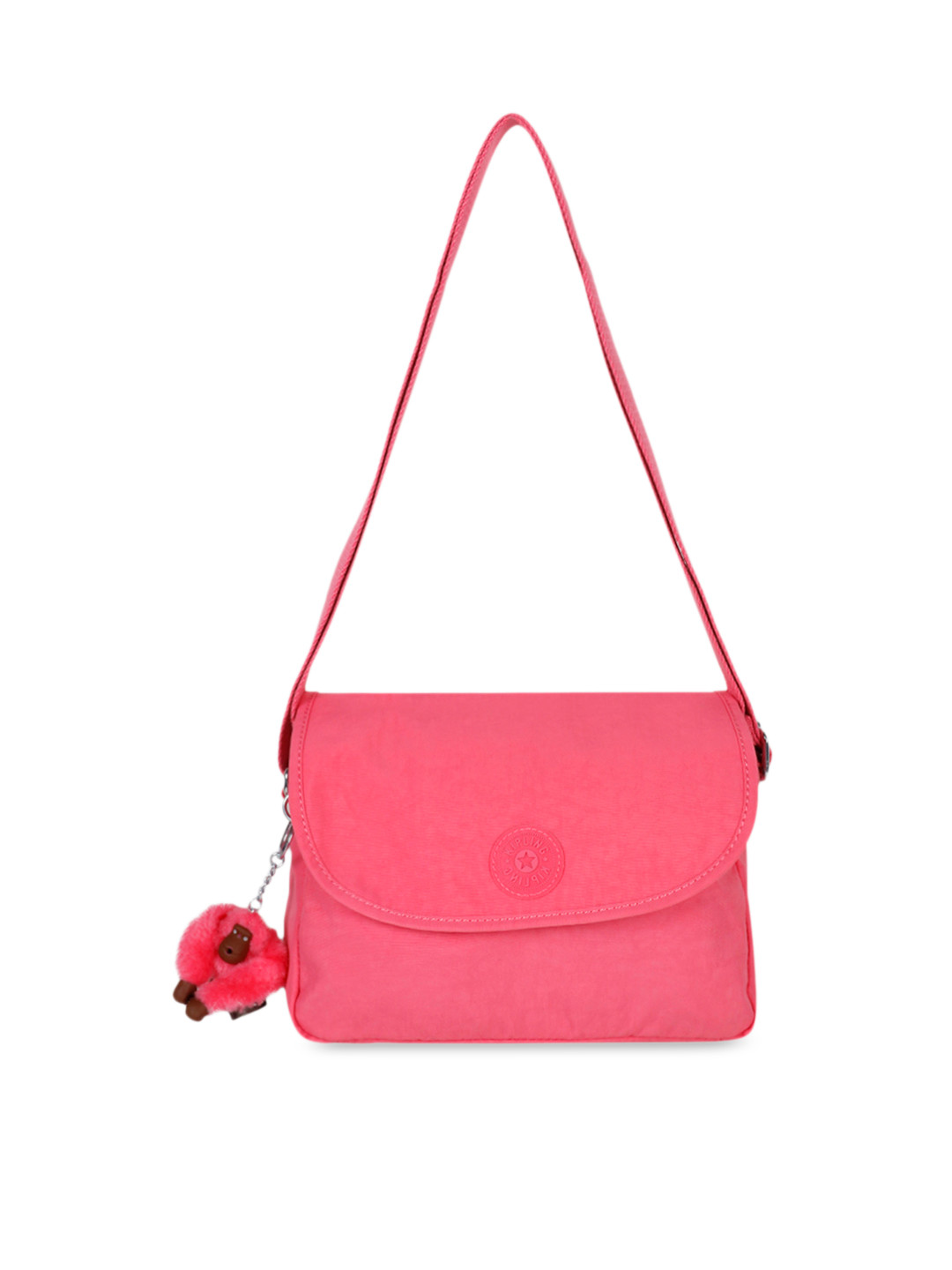 Buy Kipling Pink Solid Satchel Bag Handbags for Women 9856757 Myntra