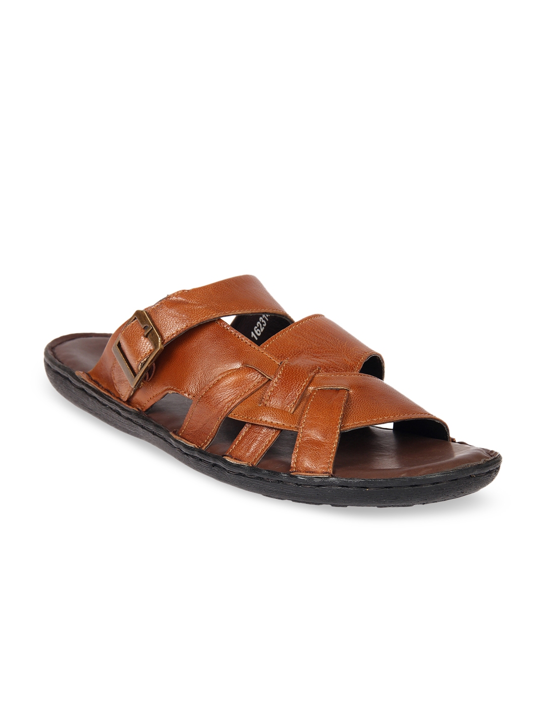 franco leone tan sandals
