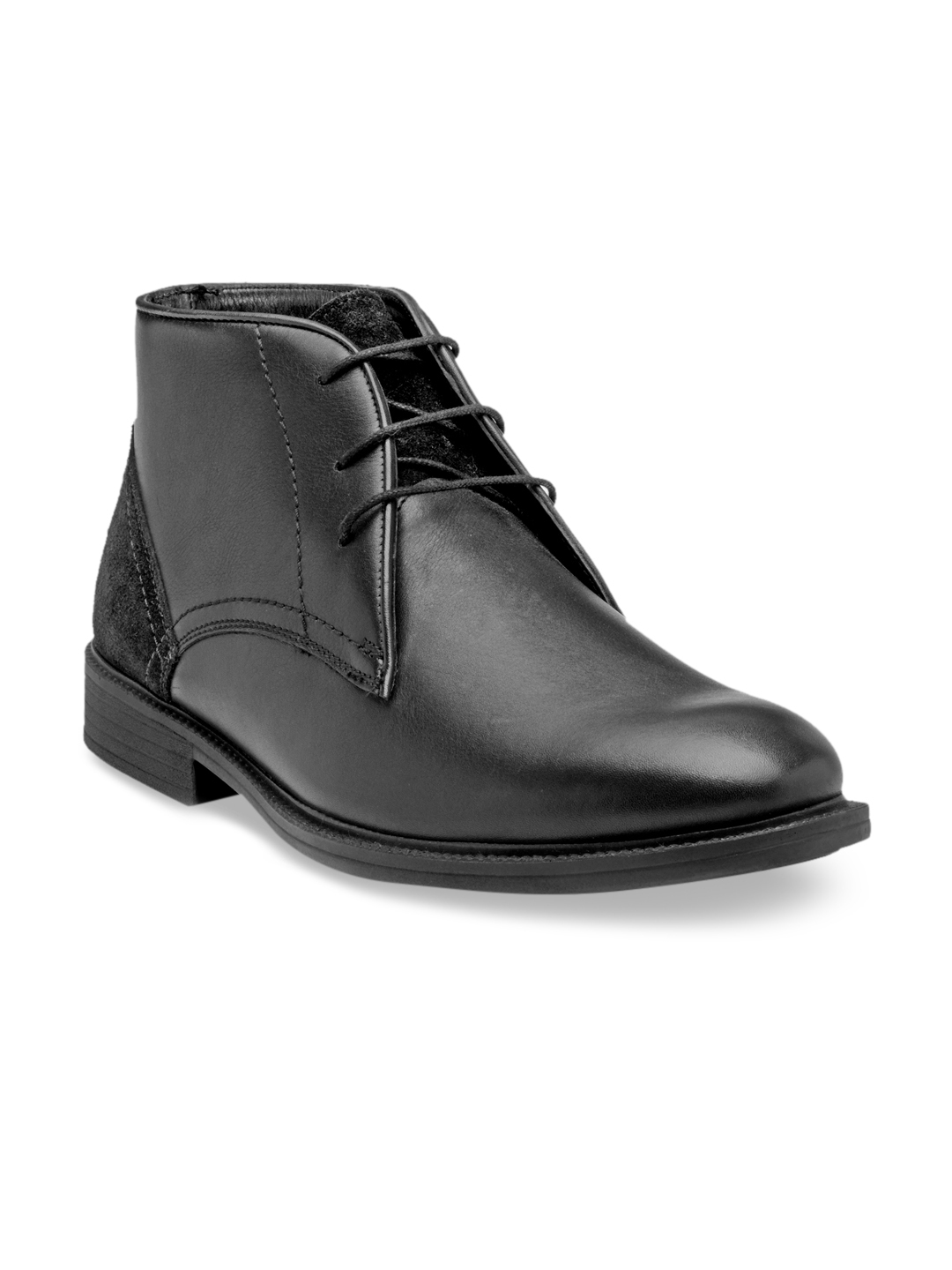 myntra leather shoes for mens