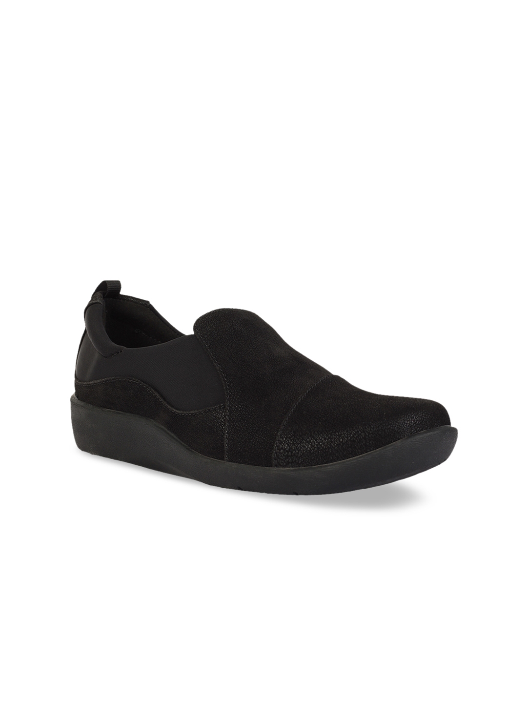 black slip on trainers size 6