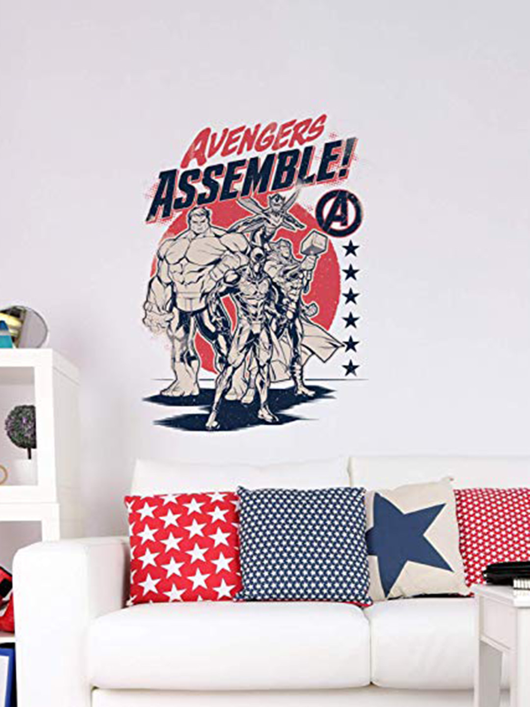Buy Asian Paints Multicoloured Avengers Assemble Wall Sticker Decals
