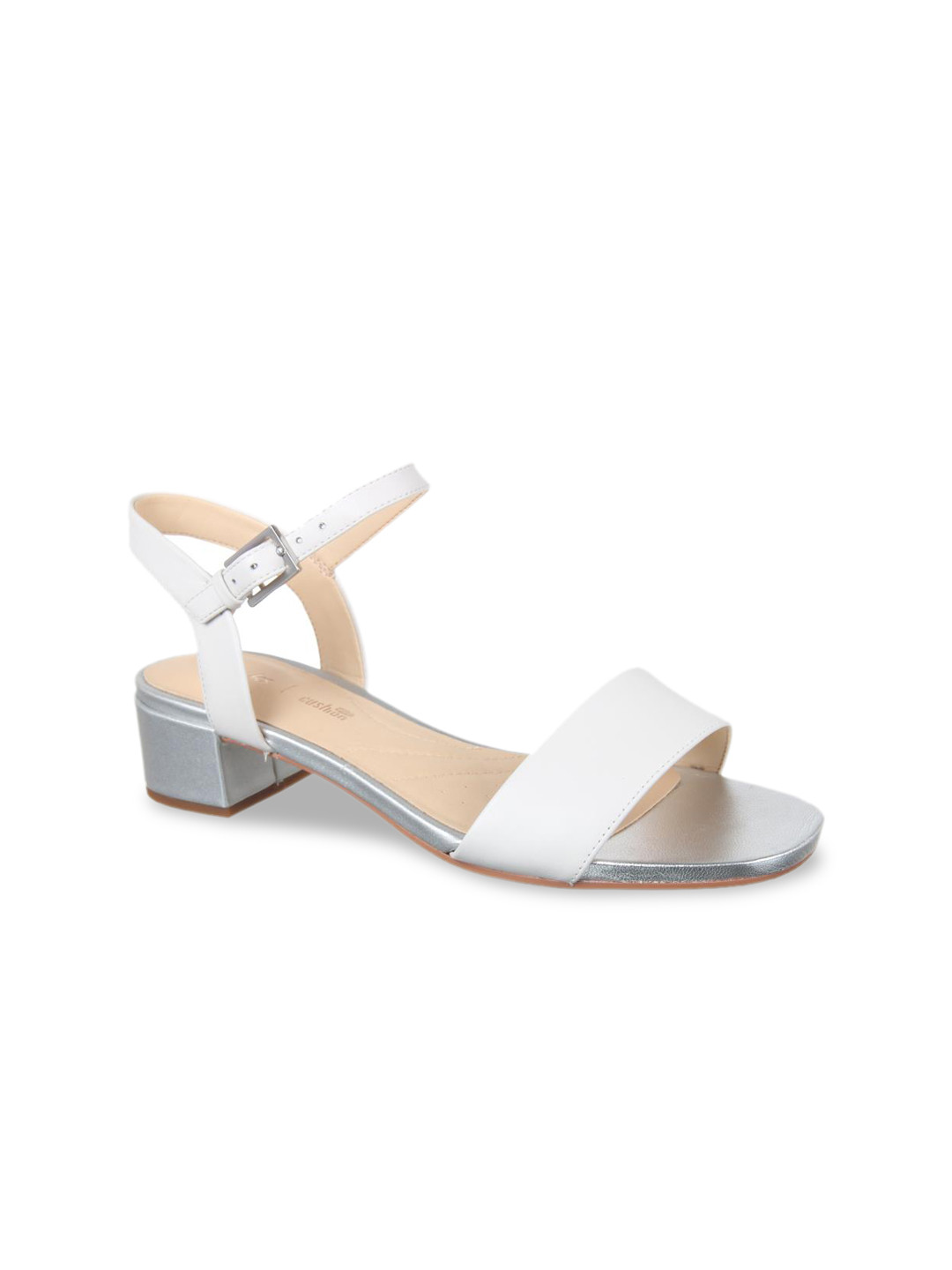 clarks white heels