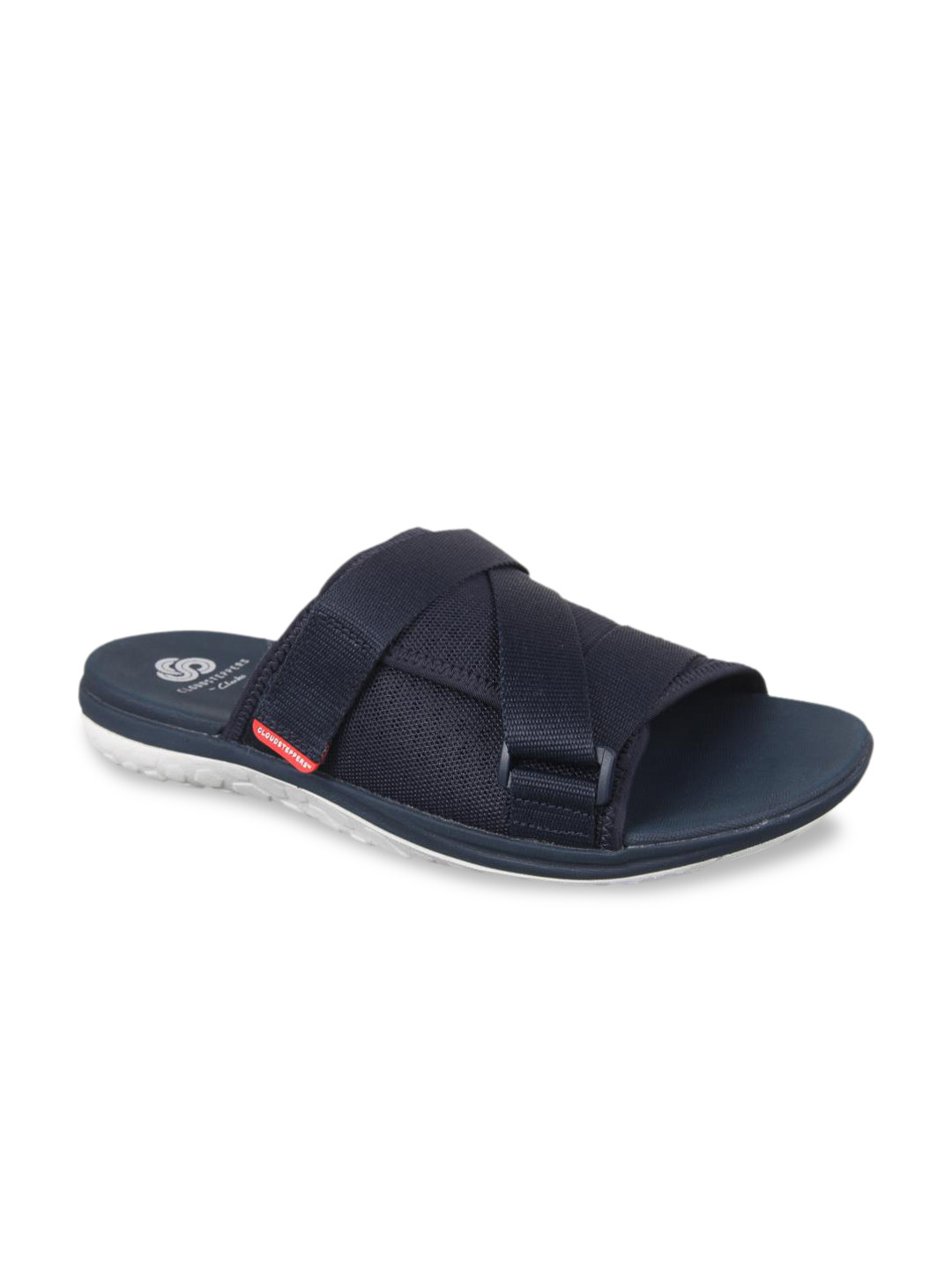 clarks navy blue sandals