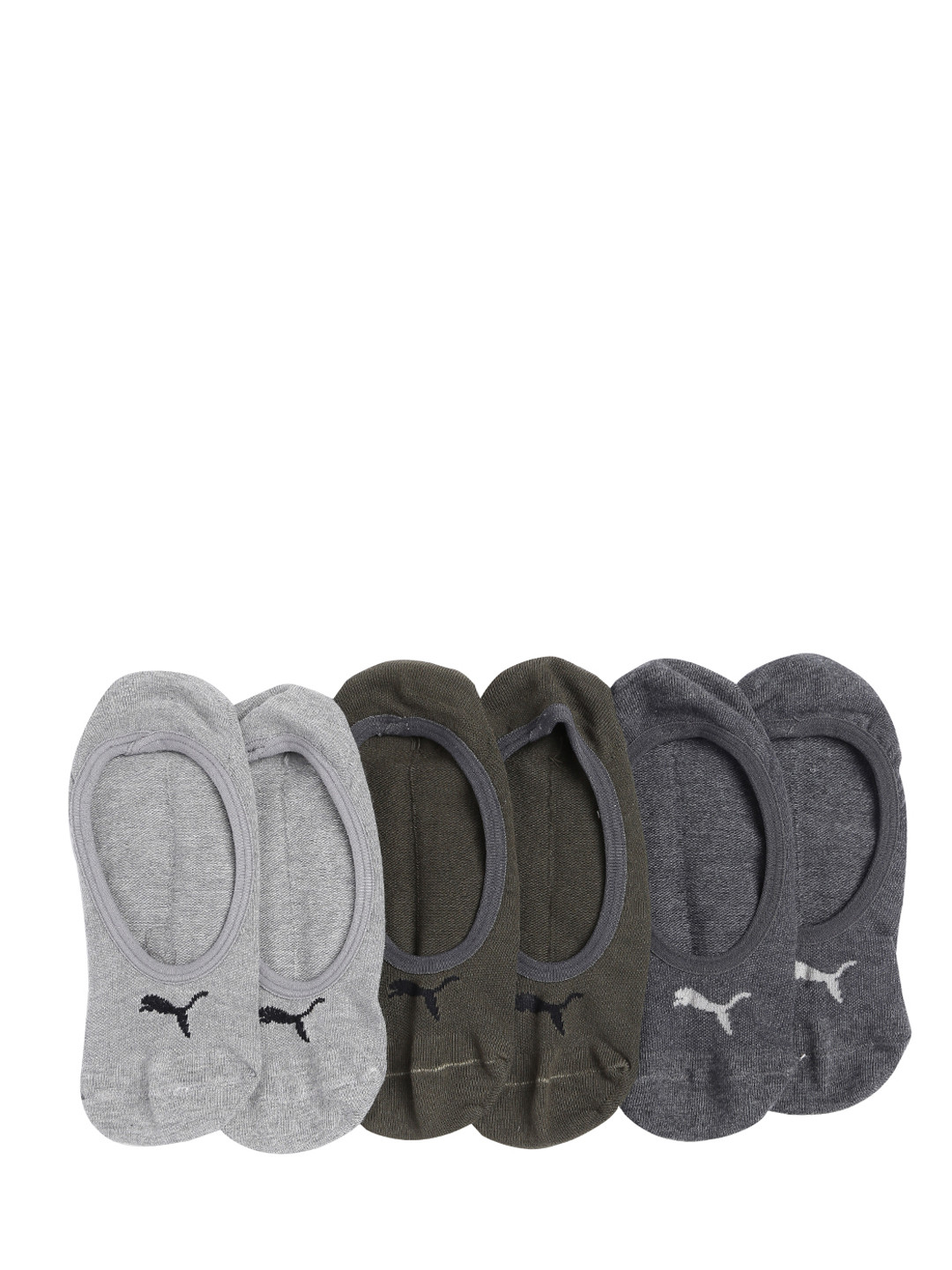 Buy Puma Unisex Pack Of 3 Footie Shoe Liner Socks Socks for Unisex