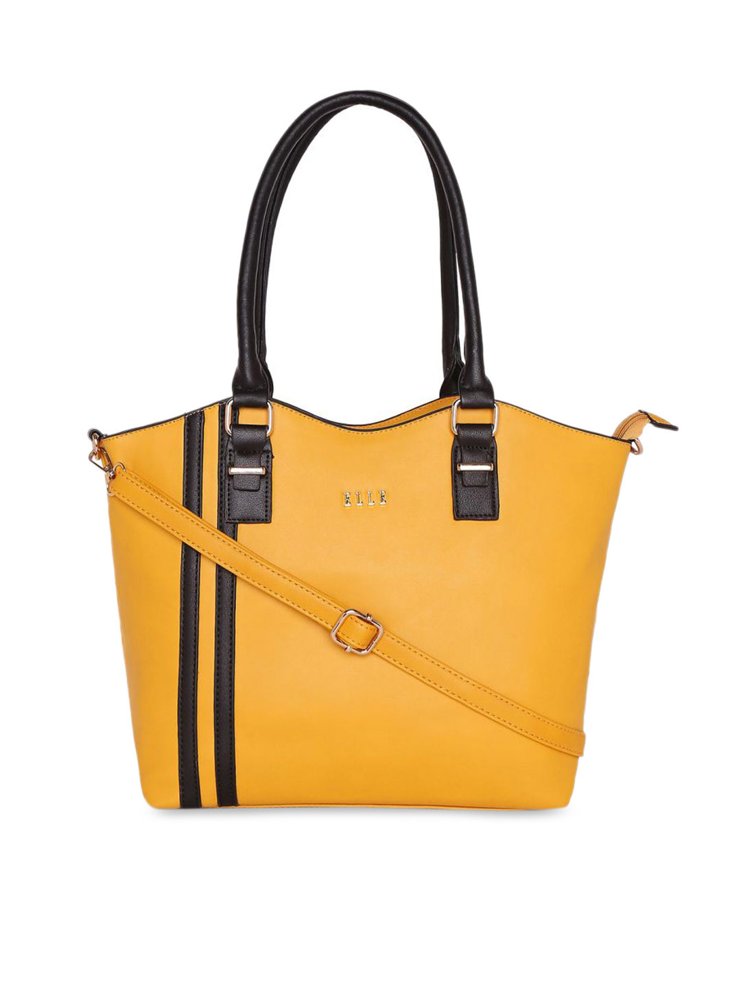 Buy ELLE Yellow Solid Shoulder Bag Handbags for Women 9970631 Myntra