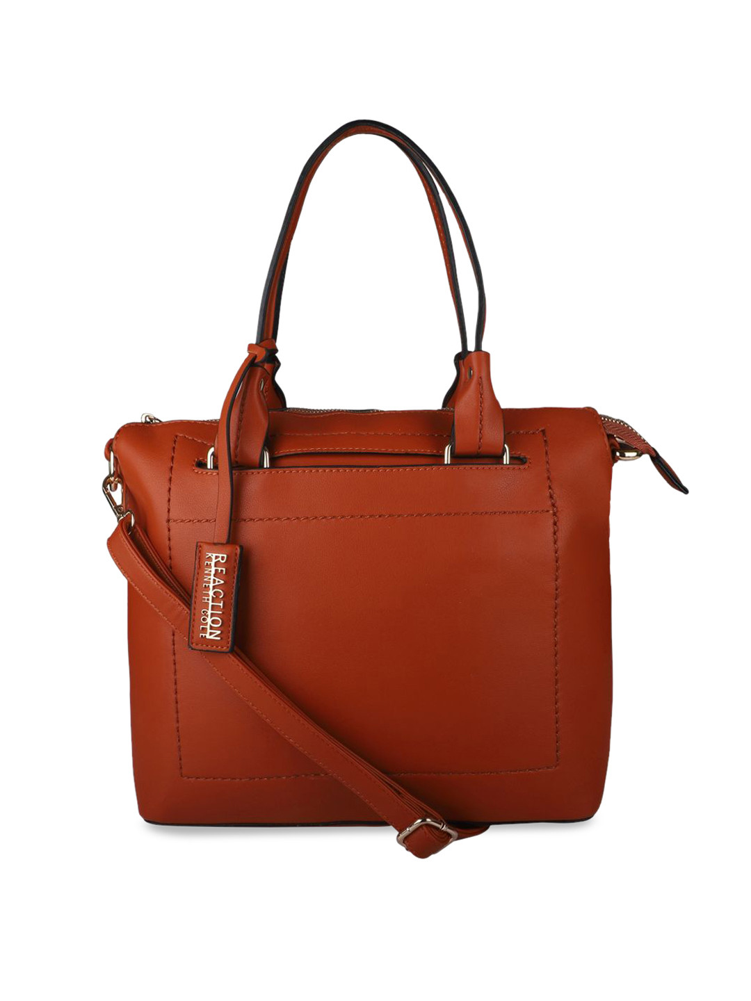 Buy Cole Brown Solid Shoulder Bag Handbags for Women 9970419