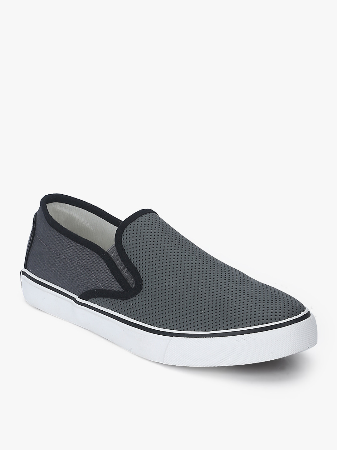 Buy Grey Sneakers Casual Shoes for Men 10001841 Myntra
