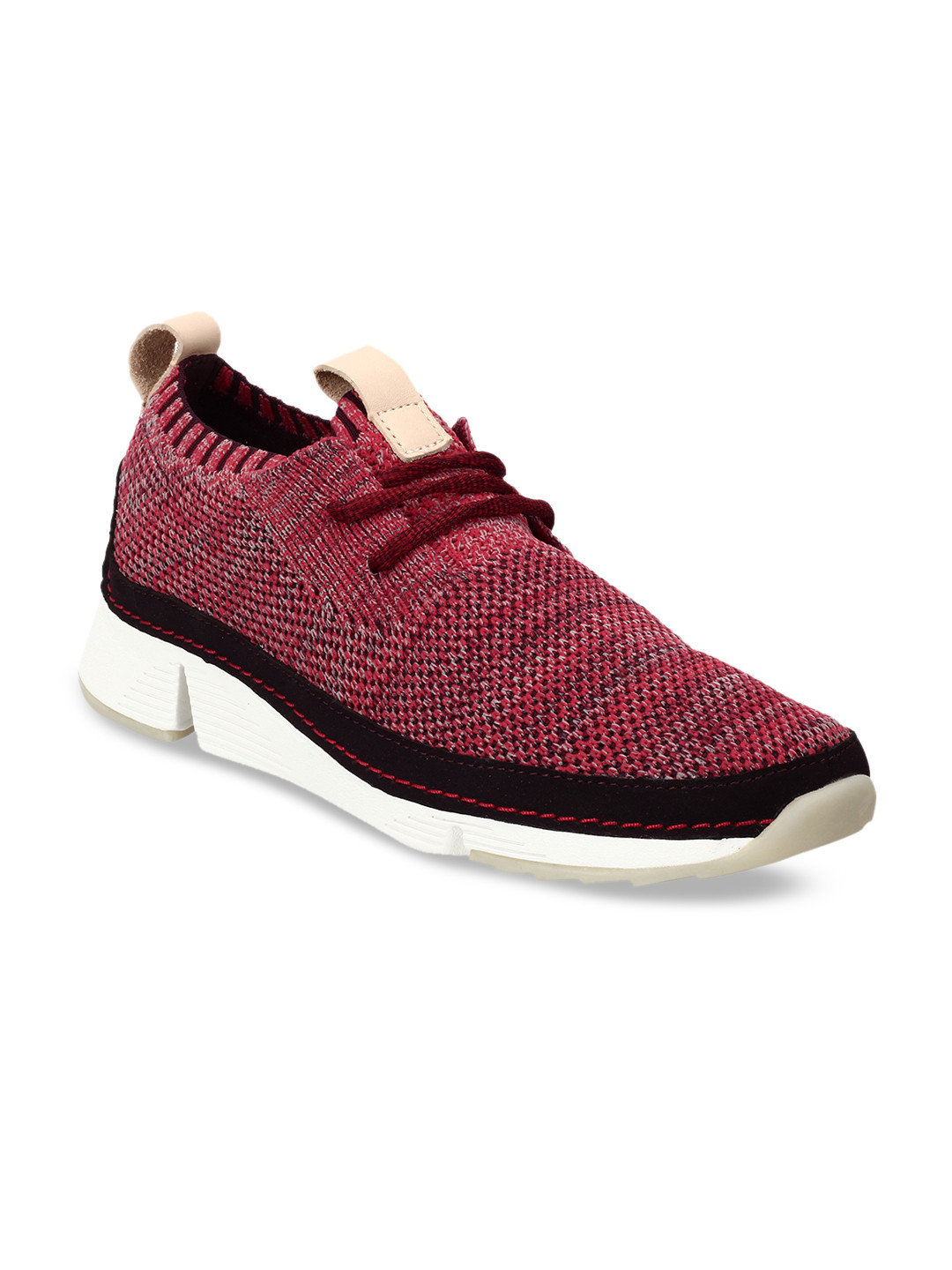 Buy Clarks Women Maroon Sneakers Casual Shoes for Women 9989521 Myntra