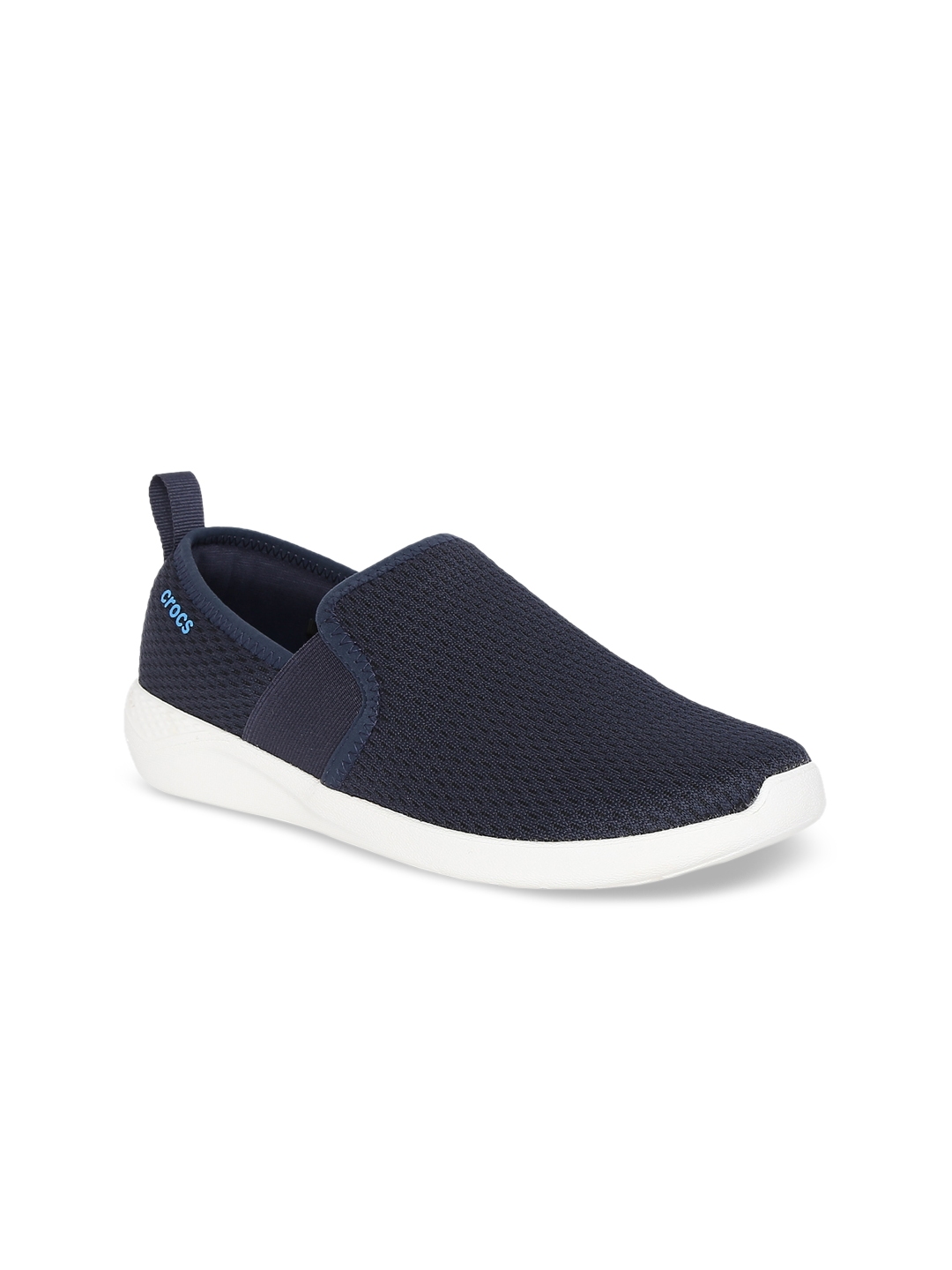 navy blue mens crocs