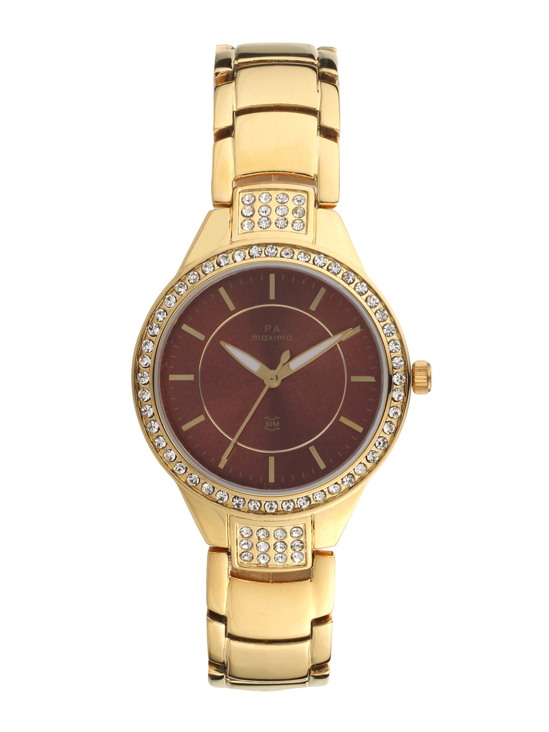 Buy Maxima Women Burgundy Analogue Watch 51801BMLY Watches for Women