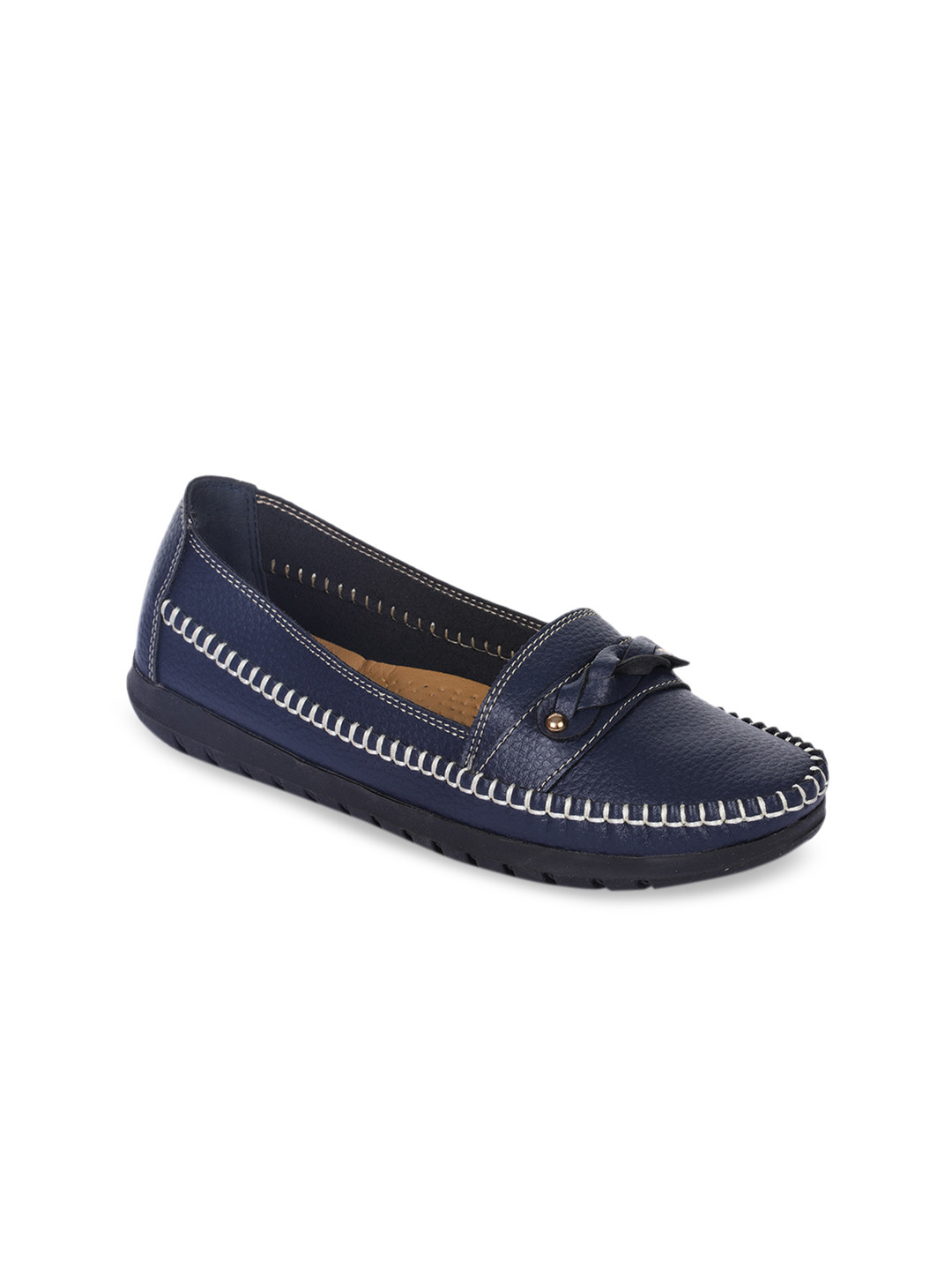 Buy Healers Women Navy Blue Loafers Casual Shoes for Women 10035593